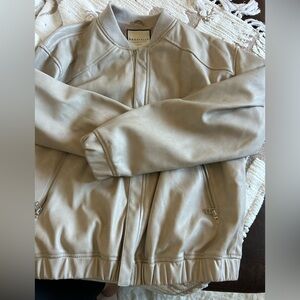 Bagatelle Beige Bomber Jacket